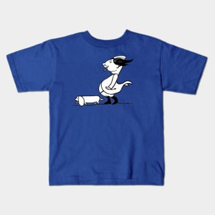 Walking the dog Kids T-Shirt